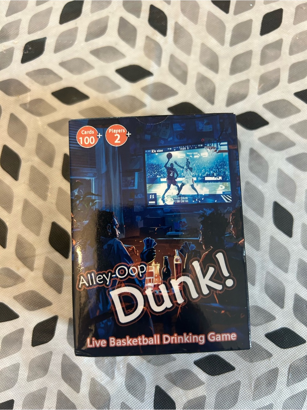Alley-Oop Dunk! Live Basketball Drinking Game - Blue